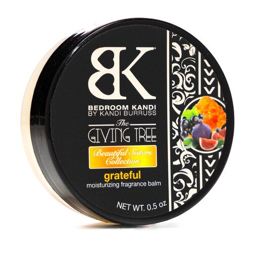A moisturizing perfume balm in the Giving Tree's Grateful fragrance